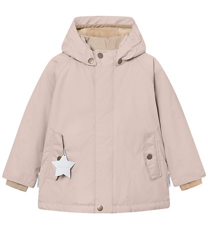 Mini A Ture Winter Coat - MatWally Fleece - Cloudy Rose