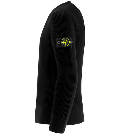Stone Island Tröja - Stickad - Svart