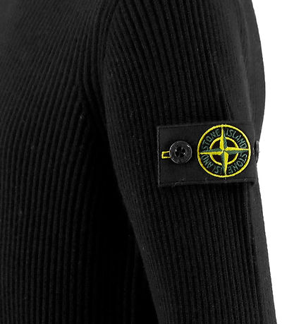 Stone Island Tröja - Stickad - Svart