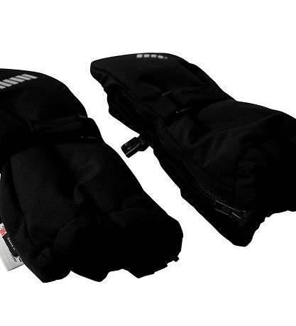 Name It Mittens w. Wool fleece - NmnSnow10 - Black