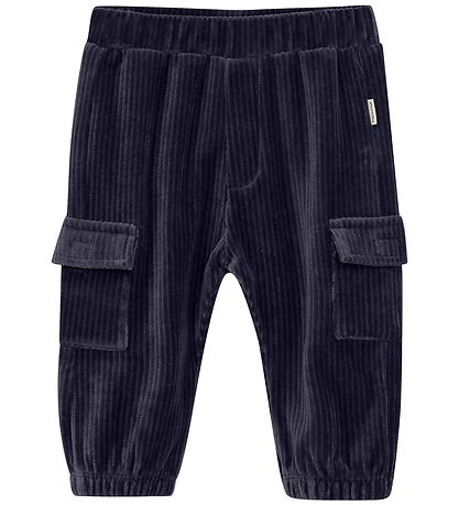 Minymo Trousers - Velvet - Parisian Night