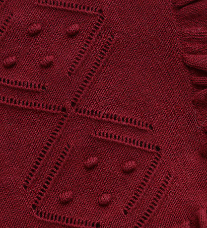 Minymo Dress - Knitted - Rio Red