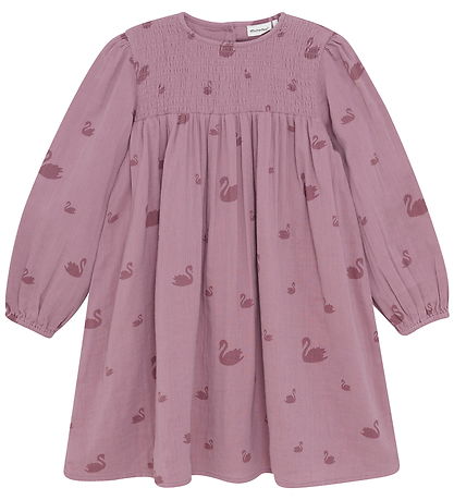Minymo Dress - AOP - Woodrose