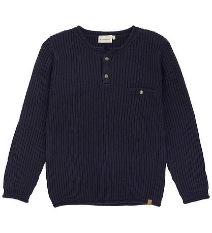 Minymo Blouse - Knitted - Parisian Night