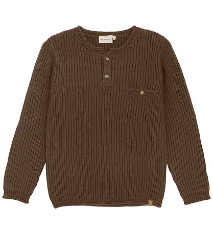 Minymo Blouse - Knitted - Chocolate Chip