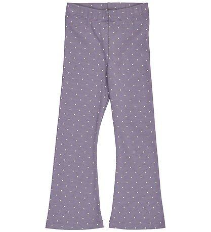 Müsli Byxor - Rib - Dot - Lilac Dimma/Oak