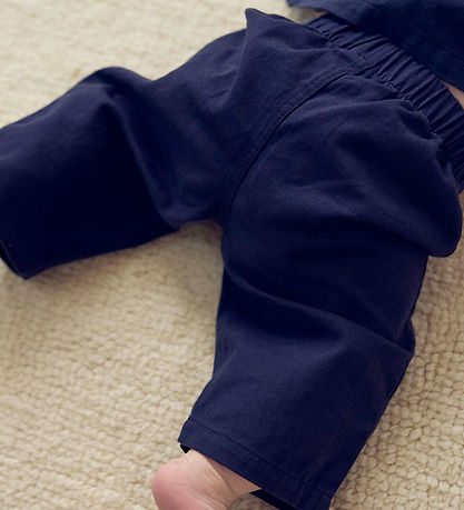 Müsli Byxor - Twill - Natt Blue