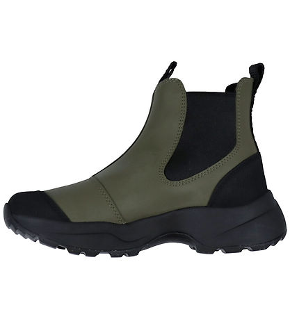 Woden Rubber Boots - Card - Siri - Dark Olive/Black