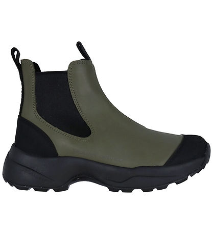Woden Rubber Boots - Card - Siri - Dark Olive/Black