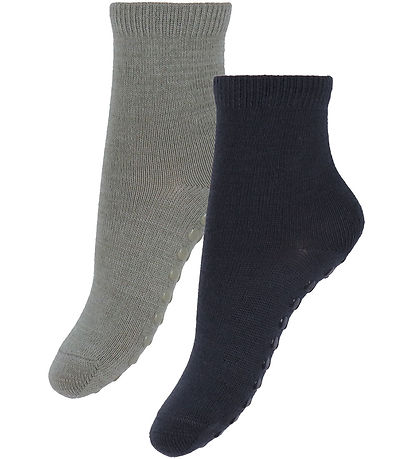 Name It Socken - 2er-Pack - Wolle/Baumwolle - NmmWak - Anti-Ruts