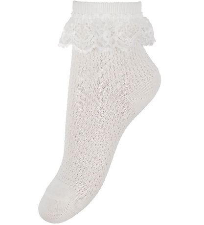 Name It Socken - 2er-Pack - Wolle/Baumwolle - NmfWakma - Snow Wh