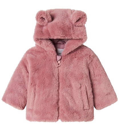 Name It Jacka - Fuskpäls - NbfMila - Lilas