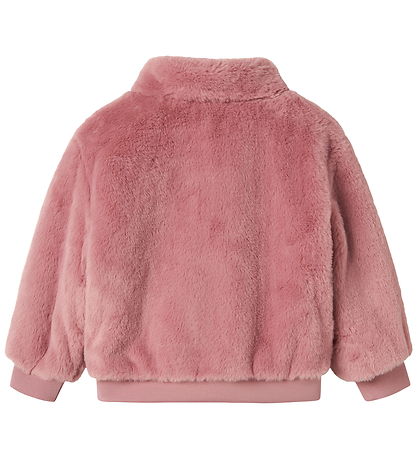 Name It Jacke - Kunstpelz - NmfMila - Flieder