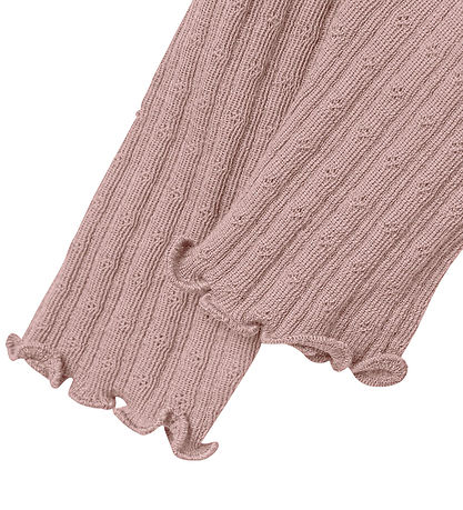 Name It Leggings - Wol/Zijde - Rib - NbfWossa - Gewei