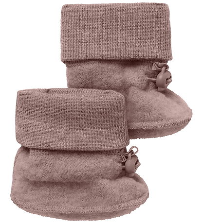 Name It Booties - Wool - NbfWmino - Antler