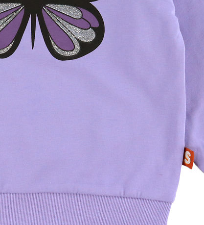 DYR-Cph Sweatshirt - Animal Bellow - Lilac Butterfly