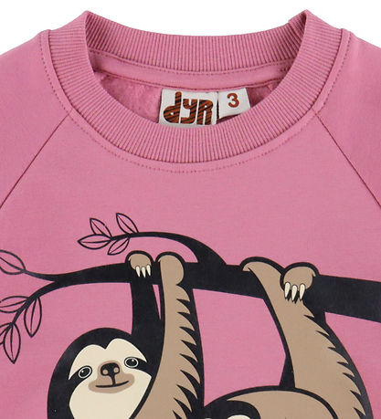DYR-Cph Sweatshirt - Animal Bellow - Rose Sloth Mother