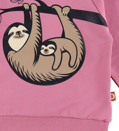 DYR-Cph Sweatshirt - Animal Bellow - Rose Sloth Mother