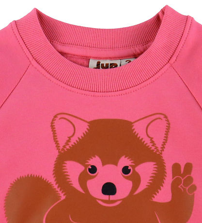 DYR-Cph Sweatshirt - Animal Bellow - Spicy Pink Root Peace Pan