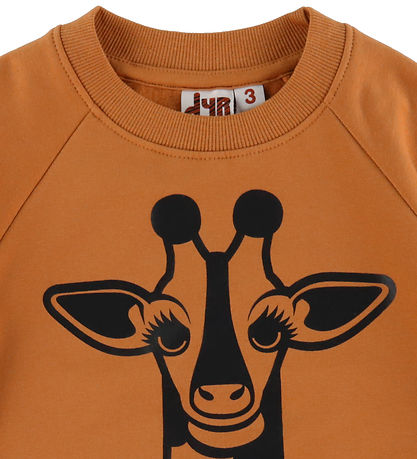 DYR-Cph Sweatshirt - Animal Bellow - Golden Honey Giraffe