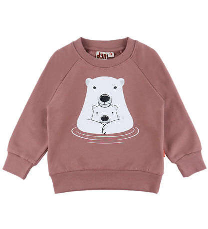 DYR-Cph Sweatshirt - Dyrbellow - Dk Rose Beige Polar Bears Mothe