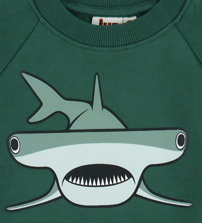 DYR-Cph Sweatshirt - Animal Bellow - Grey Duck Hammerhead Shark