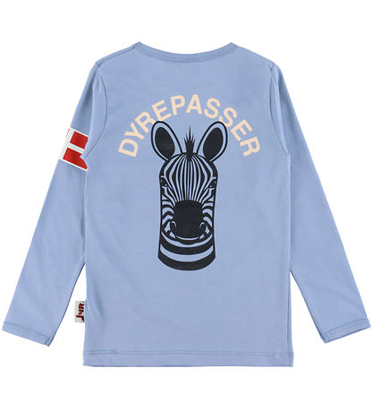 DYR-Cph Blouse - Zookeeper - Blue Grey Zebra