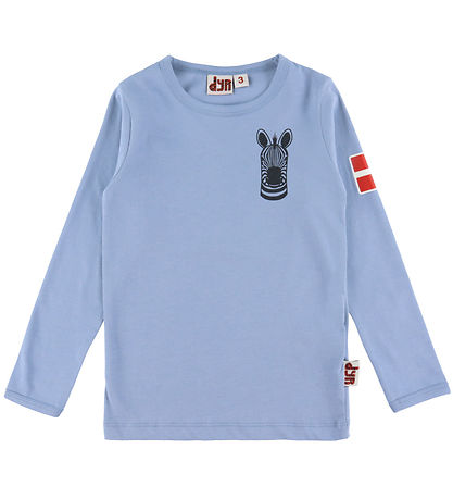 DYR-Cph Blouse - Zookeeper - Blue Grey Zebra