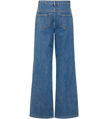 Kids Only Farkut - Leveä - KogJuicy - Medium+ Blue Denim/Kirjaim