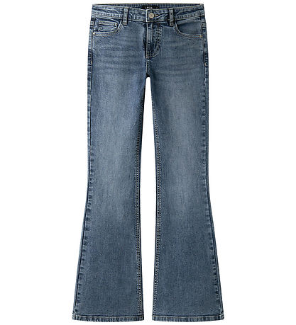 LMTD Jeans - Flared - NlfBlibling - Medium+ Blue Denim