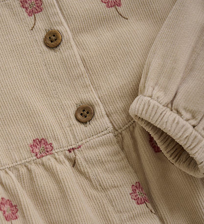 Minymo Kleid - Cord - Oxford Tan