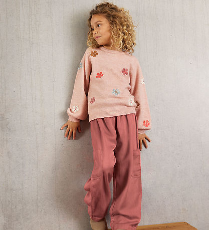 Minymo Trousers - Corduroy - Withered Rose