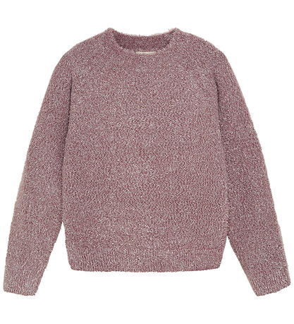 Creamie Blússa - Prjónað - Glitter - Mulinn Berry