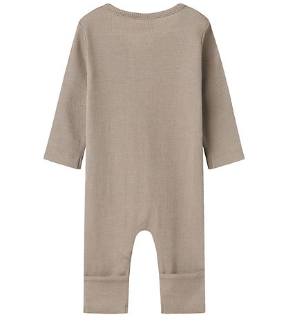 Name It Pyjamapak - Wol/Zijde - Rib - NbmWossa - Satelliet