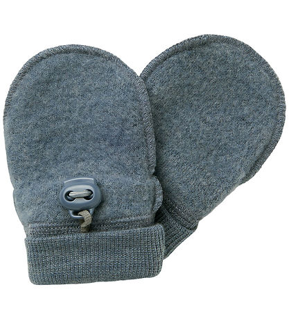 Name It Mittens - Wool - NbmWmino - Folkstone Grey