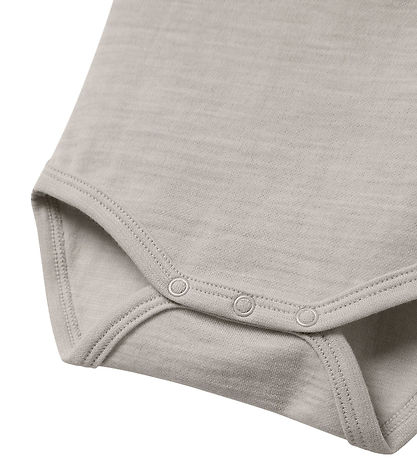 Name It Bodysuit l/s - Wool/Cotton - NbnWup - Nacreous Cloud