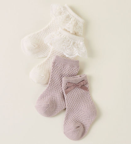 Name It Socken - Wolle/Baumwolle - 2er-Pack - NbfWakma - Shadow 