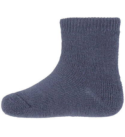 Name It Sokkar - Ull/Bómull - NbmWaksi - Folkstone Grey