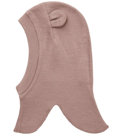 Name It Balaclava w. Ear - 1 layer - Wool - NbfWillit - Antler