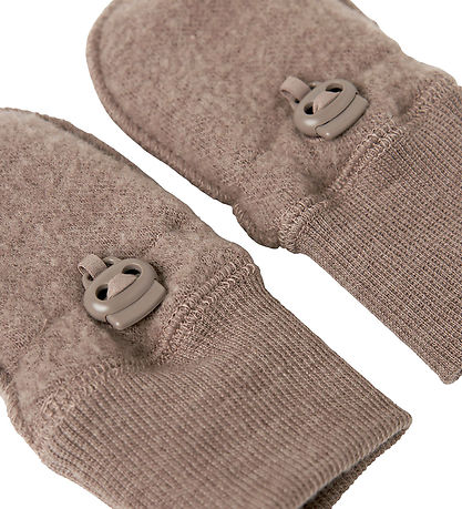 Name It Mittens - Wool - NbfWmino - Wool - Antler