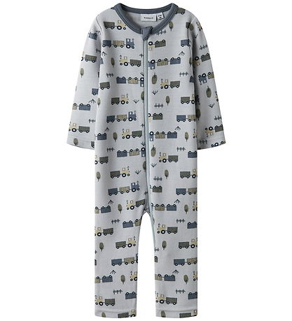Name It Nightsuit - Wool - NbmWillit - Micro Chip/Tractor