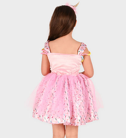 Den Goda Fen Búningur - Dress Candy - Bleikt