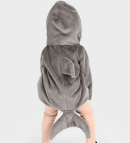 Den Goda Fen Kostüm - Jacke Shark - Grau