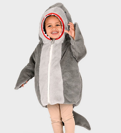 Den Goda Fen Kostüm - Jacke Shark - Grau