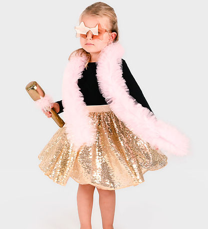 Den Goda Fen Costume - Tutu Disco Gold Set - Gold