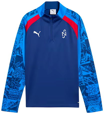 Puma Blússa - 1/4 rennilás - Neymar Jr Playmaker - Blátt