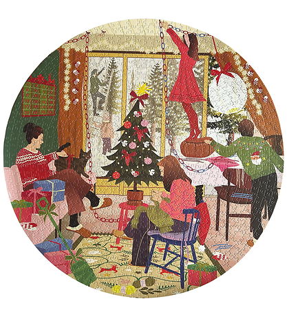 Vissevasse Jigsaw Puzzle - 1000 Bricks - 65x65cm - A Day In Dece