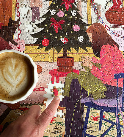 Vissevasse Jigsaw Puzzle - 1000 Bricks - 65x65cm - A Day In Dece