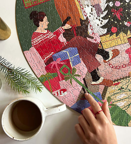 Vissevasse Jigsaw Puzzle - 1000 Bricks - 65x65cm - A Day In Dece