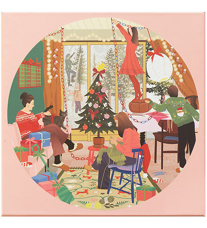 Vissevasse Jigsaw Puzzle - 1000 Bricks - 65x65cm - A Day In Dece